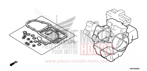 TROUSSE DE JOINT B VFR1200XDC de 2012